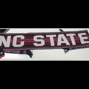 NEW ADIDAS NC STATE WOLFPACK SCARF RED/BLACK/WHITE